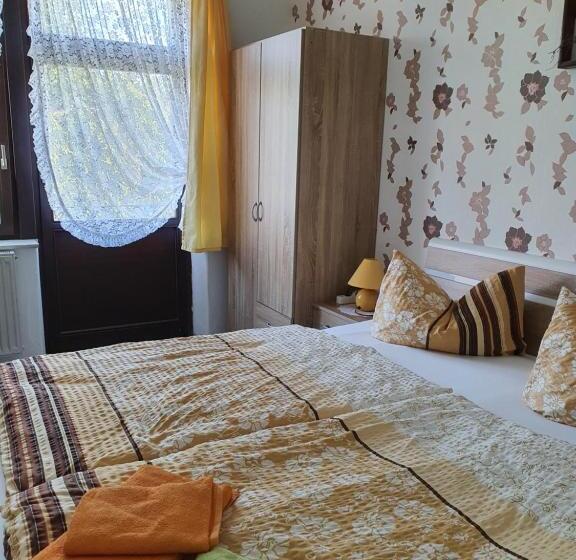 Standard room with outdoor bath, Pension Edelweiß