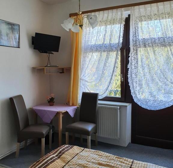 Standard room with outdoor bath, Pension Edelweiß