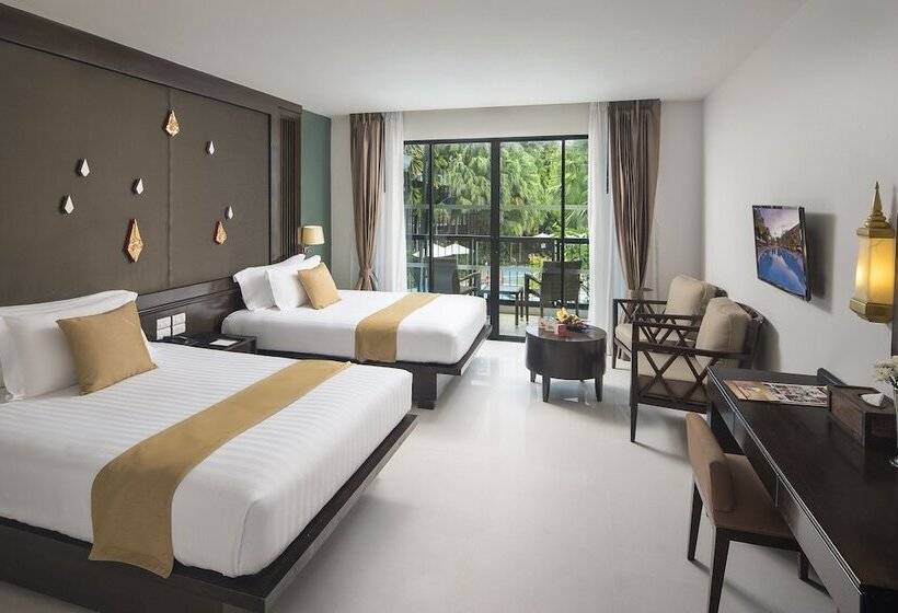 プールの見えるデラックスルーム, Centara Anda Dhevi Resort And Spa   Sha Plus