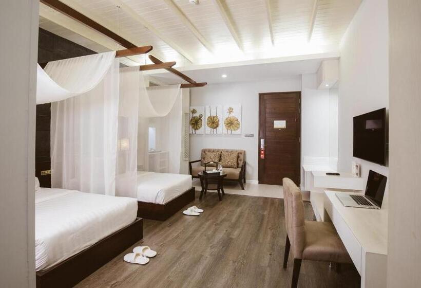 Номер Deluxe, De Chai Colonial Hotel & Spa Sha Plus