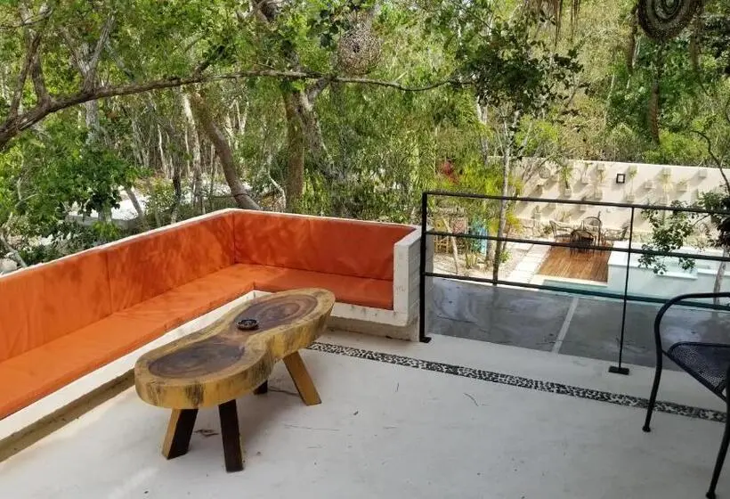 テラス付き１ベッドルームアパートメント, Trece Lunas Tulum   Enchanted Resort