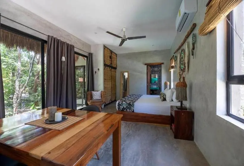 テラス付き１ベッドルームアパートメント, Trece Lunas Tulum   Enchanted Resort