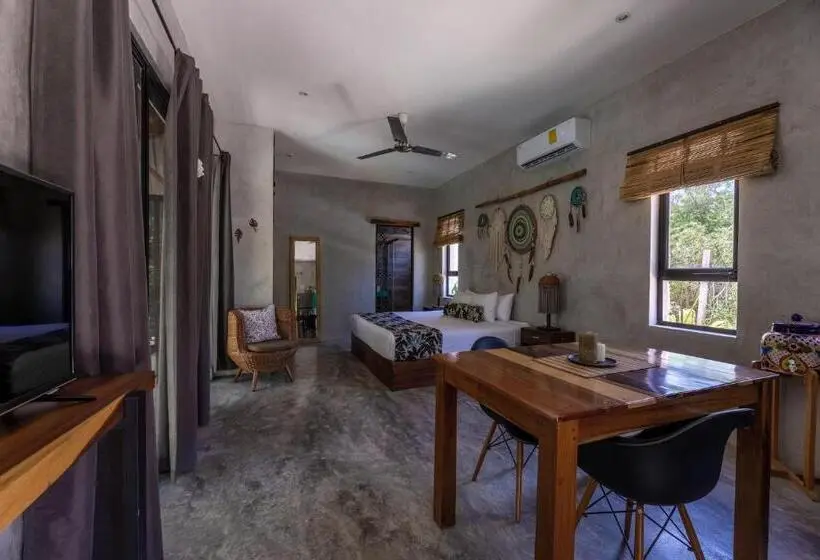 テラス付き１ベッドルームアパートメント, Trece Lunas Tulum   Enchanted Resort