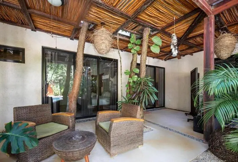 プールの見える１ベッドルームアパートメント, Trece Lunas Tulum   Enchanted Resort