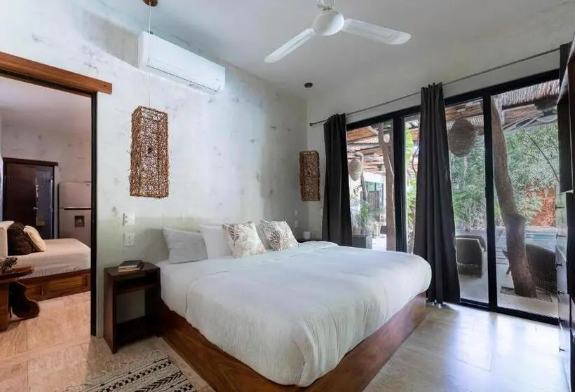 プールの見える１ベッドルームアパートメント, Trece Lunas Tulum   Enchanted Resort