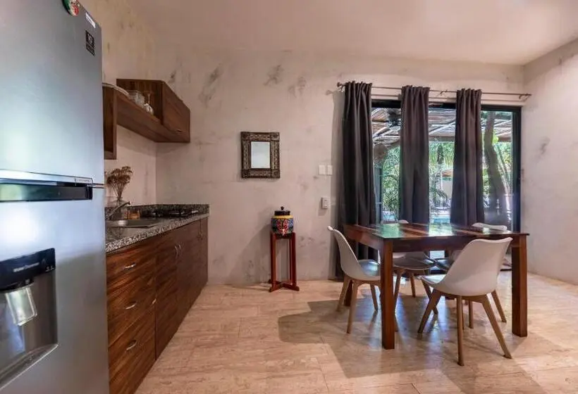 プールの見える１ベッドルームアパートメント, Trece Lunas Tulum   Enchanted Resort