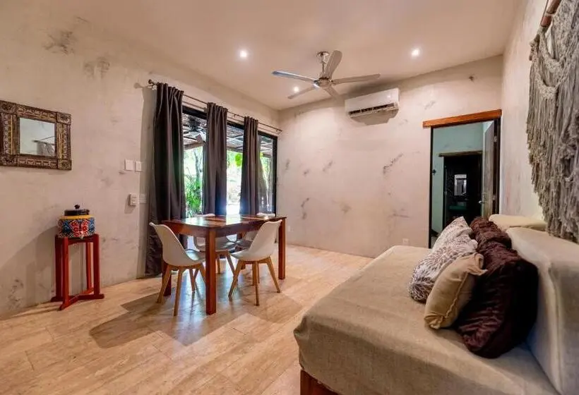 プールの見える１ベッドルームアパートメント, Trece Lunas Tulum   Enchanted Resort