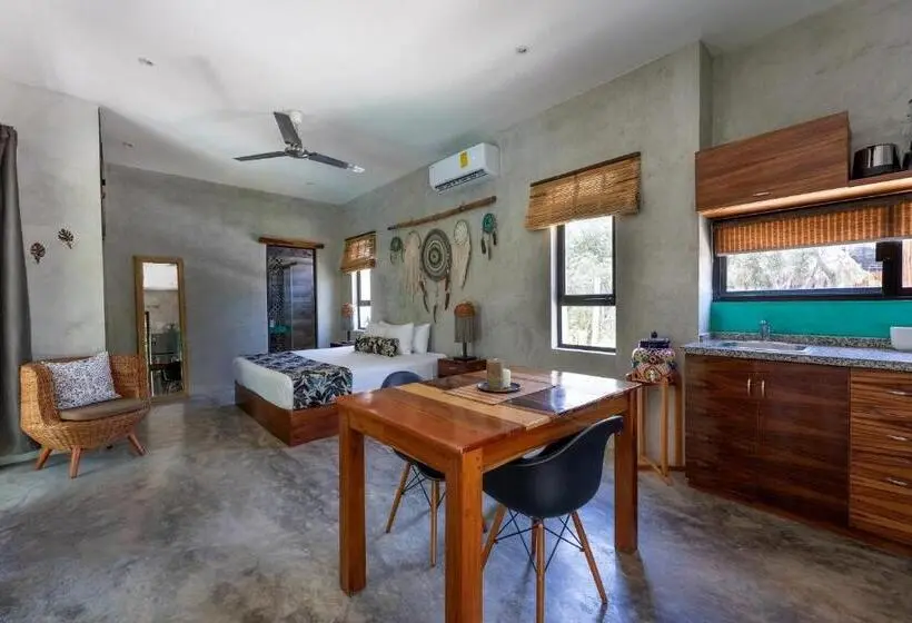 テラス付き１ベッドルームアパートメント, Trece Lunas Tulum   Enchanted Resort
