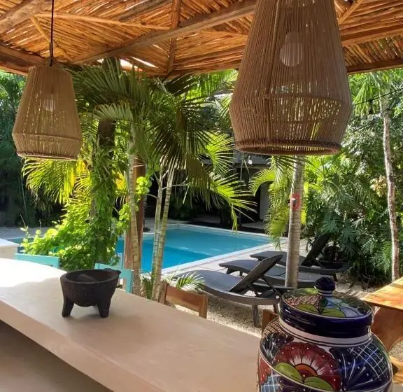 テラス付き１ベッドルームアパートメント, Trece Lunas Tulum   Enchanted Resort