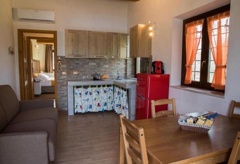 庭の見える１ベッドルームアパートメント, Borgopratole Countryhouse