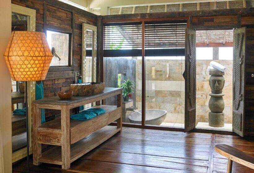 2침실 아파트 풀장구비, The Purist Villas & Spa Ubud