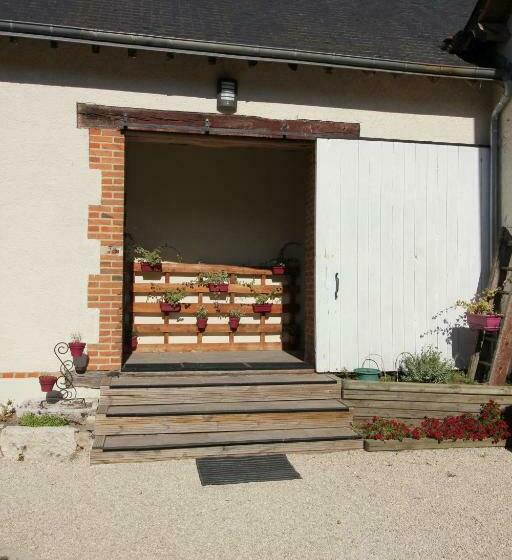 Huoneisto 1 Makuuhuone Puutarhanäkymä, Au Cocon De Sologne