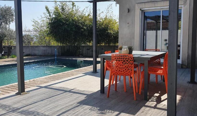 Номер Стандарт Вид на Озеро, Chambre à Bouzigues Dans Villa Individuelle