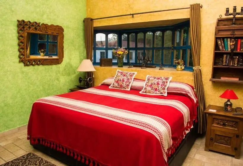 اتاق لوکس با تخت بزرگ, Hacienda Boutique B&b And Spa Solo Adultos