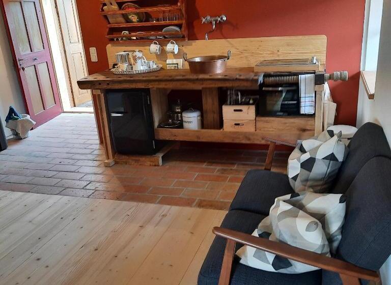 Апартаменты 1 Спальня Вид на Сад, Bauernhof Kaspergut