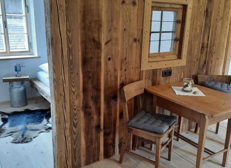 Апартаменты 1 Спальня Вид на Сад, Bauernhof Kaspergut