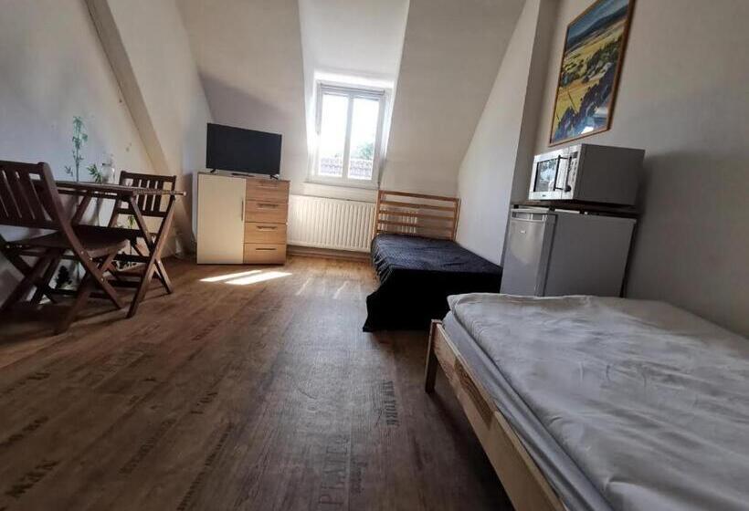 Standard room with outdoor bath, Pension Zum Hirsch