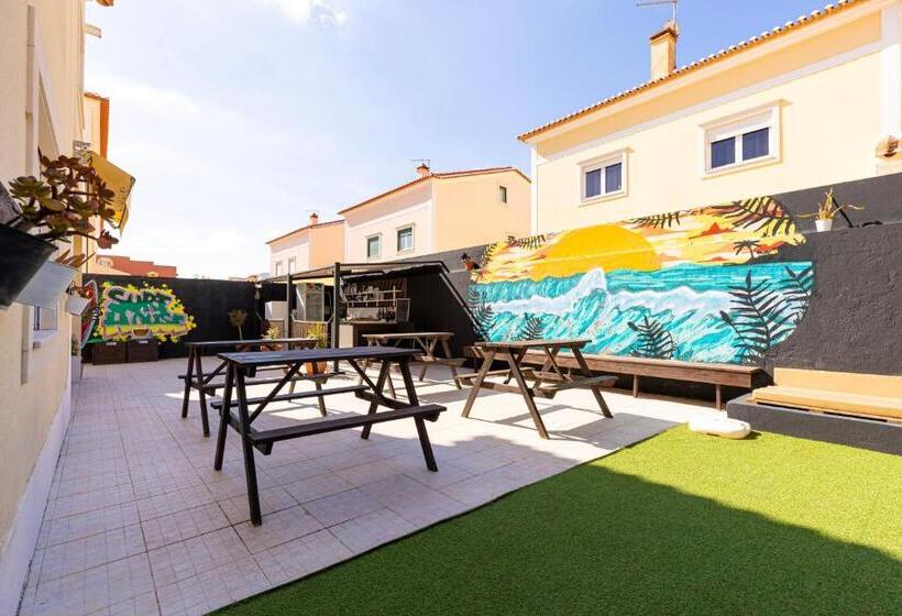 غرفة قياسية رباعية حمام مشترك, Pineapple Surf House