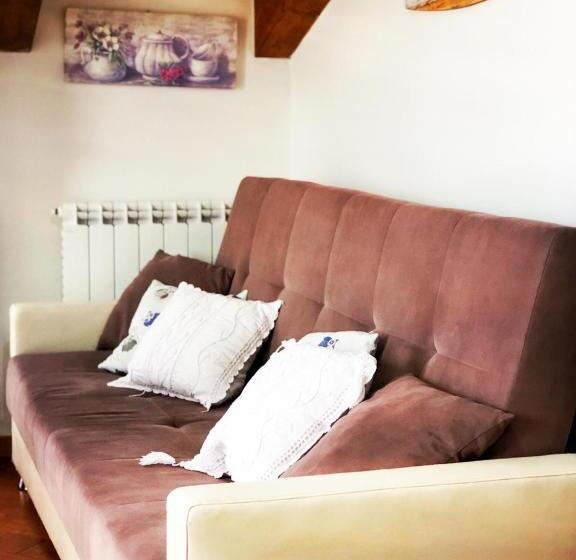 1 Sovrums Lägenhet med Terass, Villa Marco Aurelio