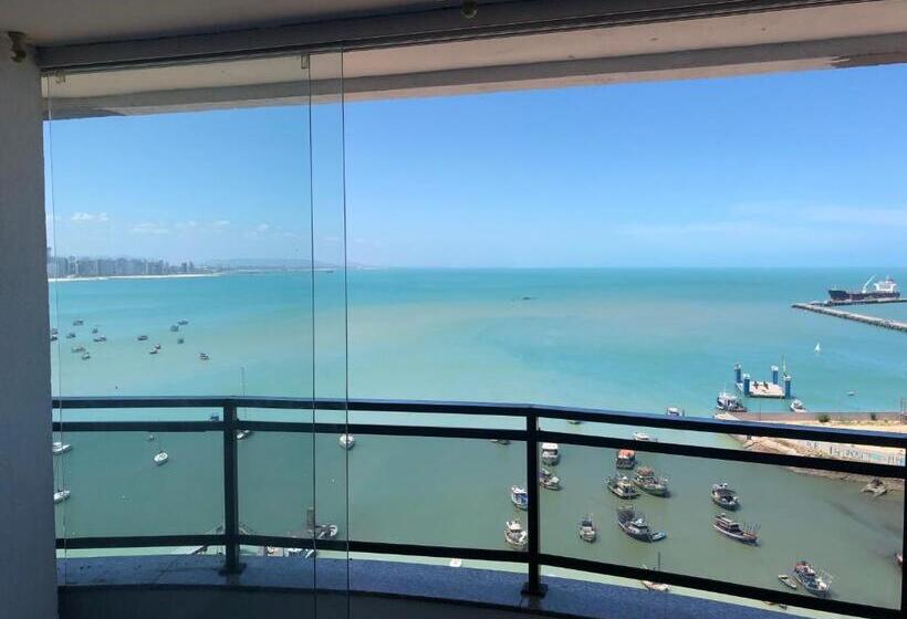 آپارتمان 1 خوابه با چشم‌انداز دریا, Flat Vista Completa Beira Mar