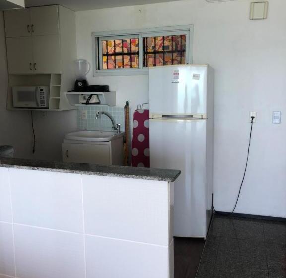 آپارتمان 1 خوابه با چشم‌انداز دریا, Flat Vista Completa Beira Mar