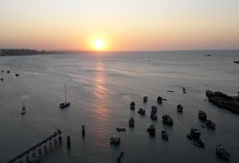 آپارتمان 1 خوابه با چشم‌انداز دریا, Flat Vista Completa Beira Mar