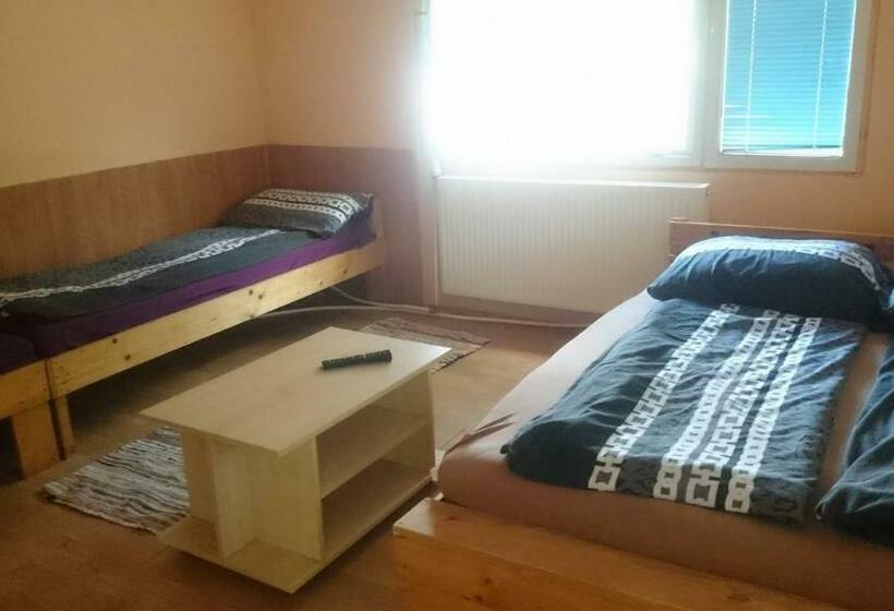 غرفة قياسية رباعية مطلة على الحديقة, Dobó Tanya