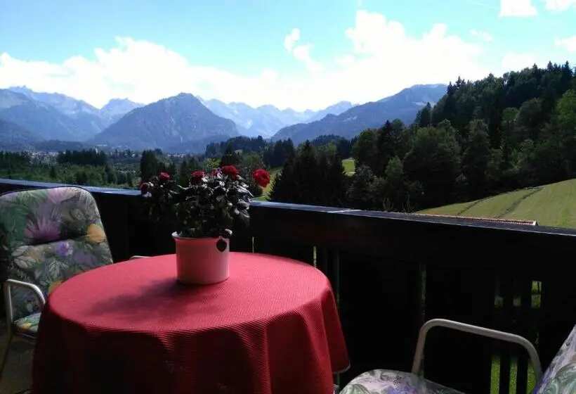 景色の見える一ベッドルームアパートメント, Berghof Mehlan