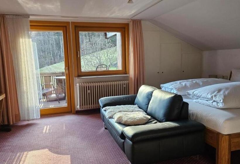 Апартаменты 1 Спальня с Видом, Berghof Mehlan