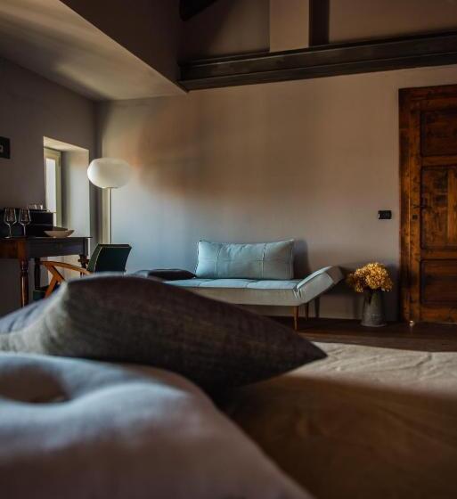 キングサイズベッドのスタンダードルーム, Boutique Hotel Al Palazzo Rosso