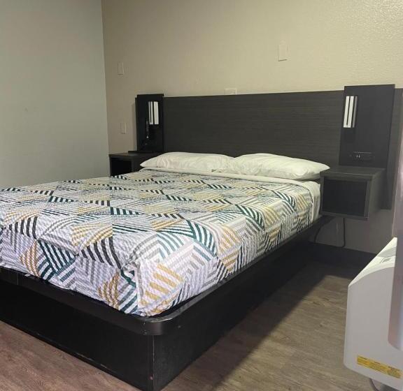 适合残疾人使用的标准间, Motel 6 Lantana West Palm Beach, Fl