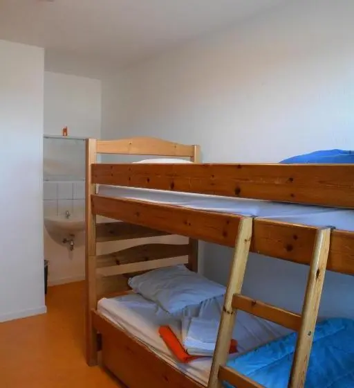 اتاق استاندارد سه تخته با سرویس بهداشتی مشترک, Le Fagotin   Youth Hostel