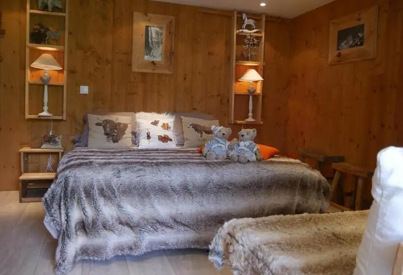 Standard Værelse Bjergudsigt, Chalet La Colombière