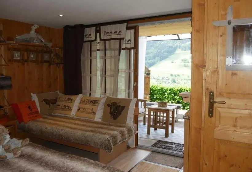 Standard Værelse Bjergudsigt, Chalet La Colombière