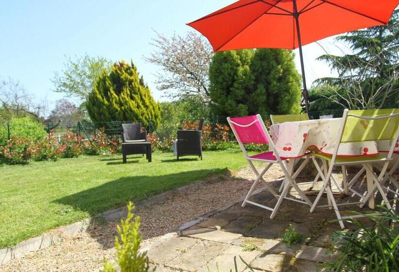 דירת חדר נוף לגינה, Le Mas Des Cerisiers Le Temple Sur Lot