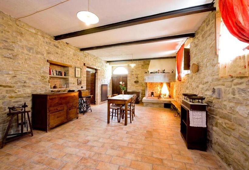 2침실 아파트 정원 전망, Borgo Di Cortolla