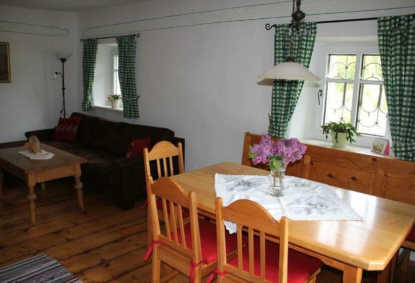 Huoneisto 1 Makuuhuone Näkymä, Urlaub Am Bio Bauernhof Liebchen