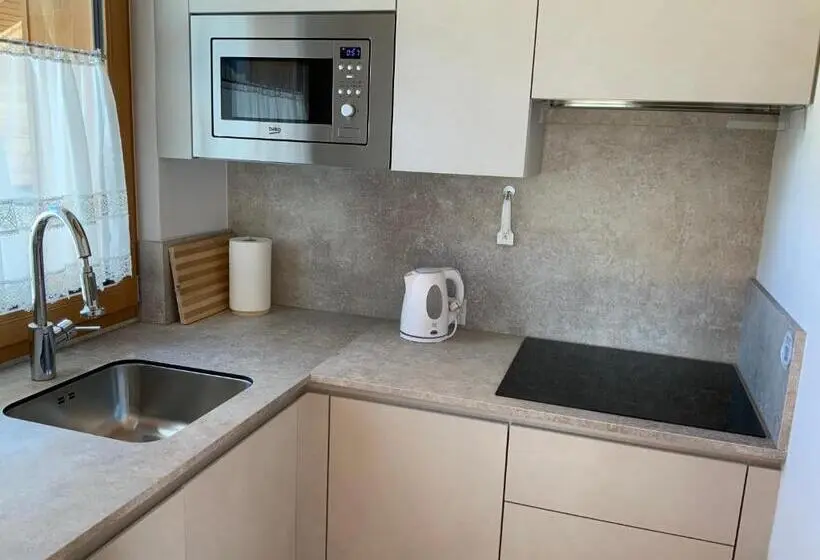 バルコニー付き1ベッドルームアパートメント, Residence Bannwald