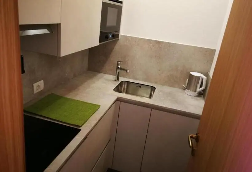 庭の見える1ベッドルームアパートメント, Residence Bannwald
