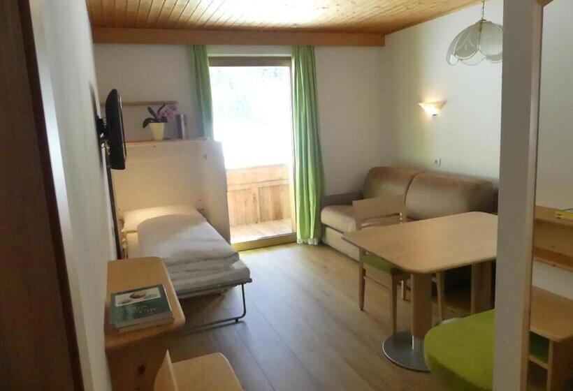 Апартаменты 1 Спальня Вид на Сад, Residence Bannwald