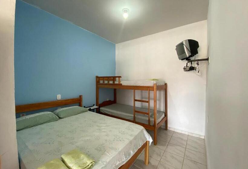 חדר סטנדרט לארבעה, Pousada Da Rose