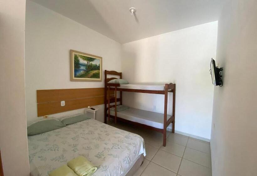 חדר סטנדרט לארבעה, Pousada Da Rose