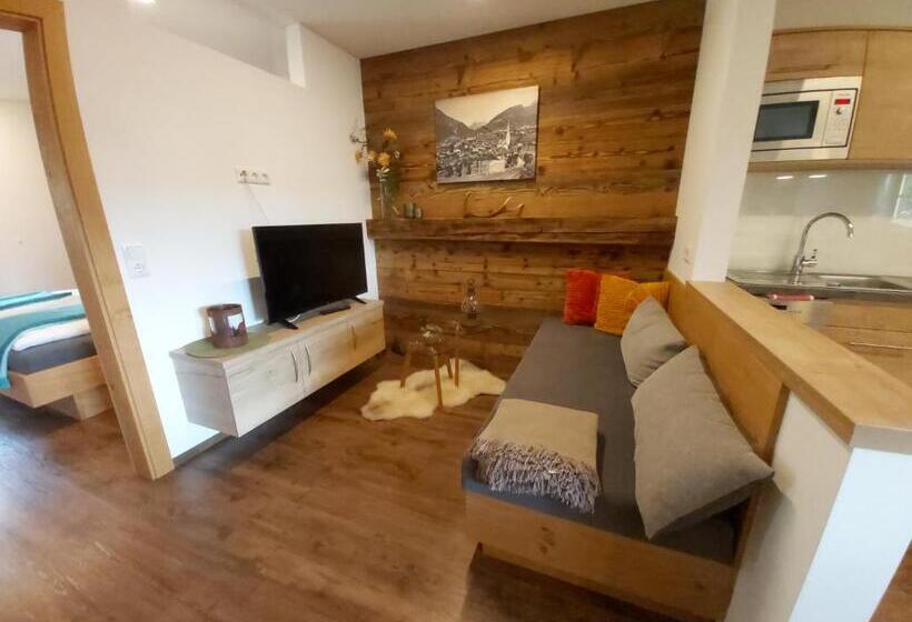 带1个卧室带观景的公寓, Mesnerhof Virgen