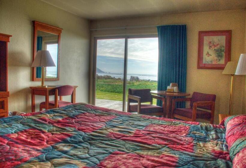 带海景的标准单人间, Crescent Beach Motel