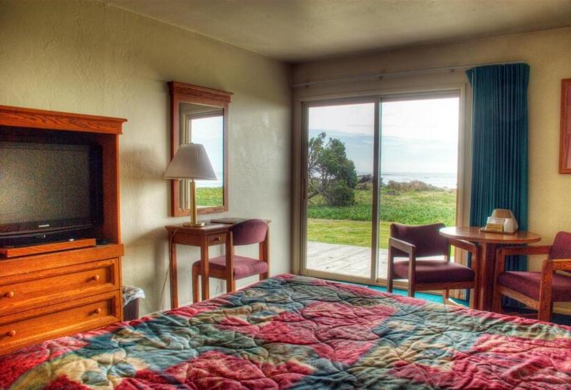 带海景的标准单人间, Crescent Beach Motel