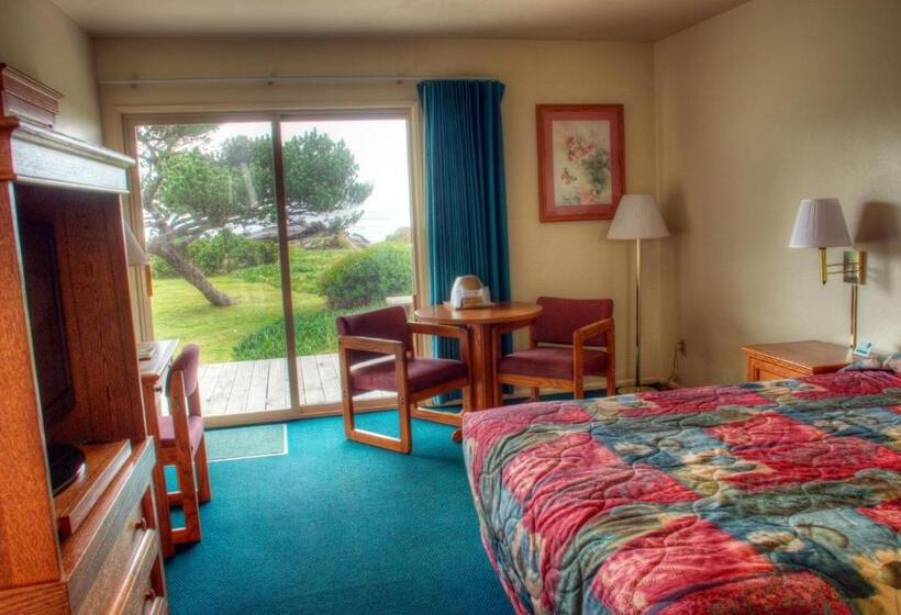 带海景的标准房, Crescent Beach Motel