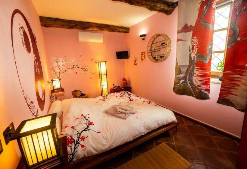 חדר סטנדרט נוף לגינה, B&b Naturin   Cascina Colombaro