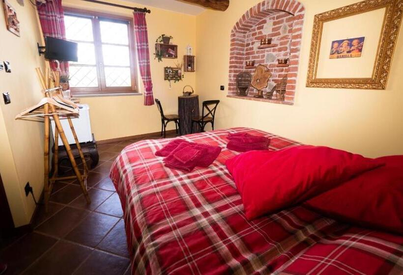 חדר דלוקס נוף לגינה, B&b Naturin   Cascina Colombaro