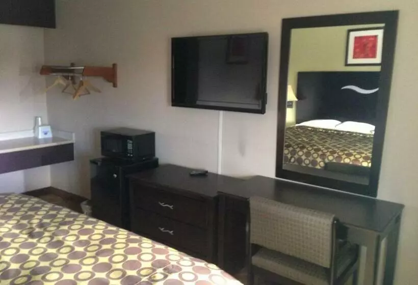 キングサイズベッドのスタンダードルーム, Americas Best Value Inn Kansas City East   Independence