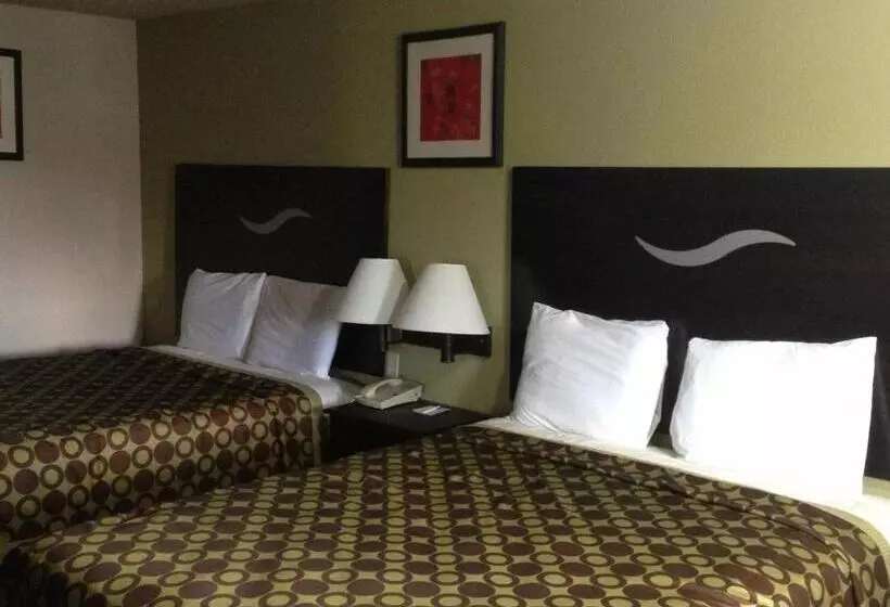 ２ダブルベッドのスタンダードルーム, Americas Best Value Inn Kansas City East   Independence